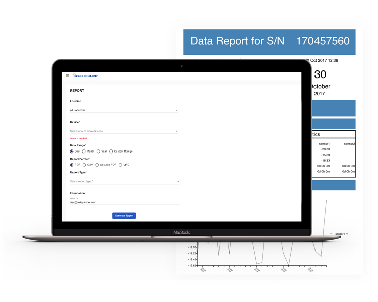 Traceable® Temperature/Humidity Bluetooth Data Logger compatible with  TraceableGO™ App and TraceableLIVE® Cloud